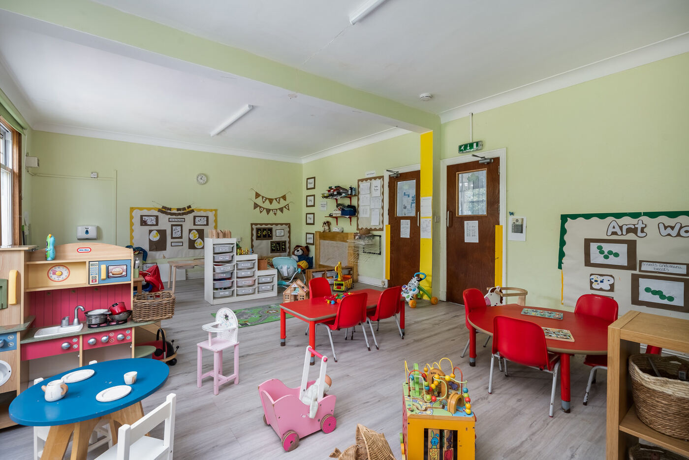 Movers room at Gilmerton